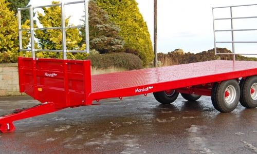 Marshall Agricultural Flat / Bale trailers / BC-21  21'x8' 10 ton