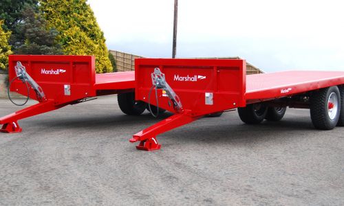 Marshall Agricultural Flat / Bale trailers / BC-25-12T