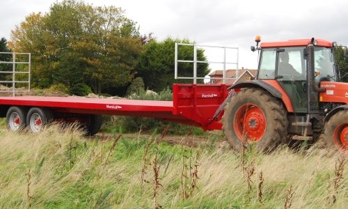 Marshall Agricultural Flat / Bale trailers / BC-32-TAN
