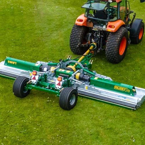 Major Winged Roller Mower (Trailed)