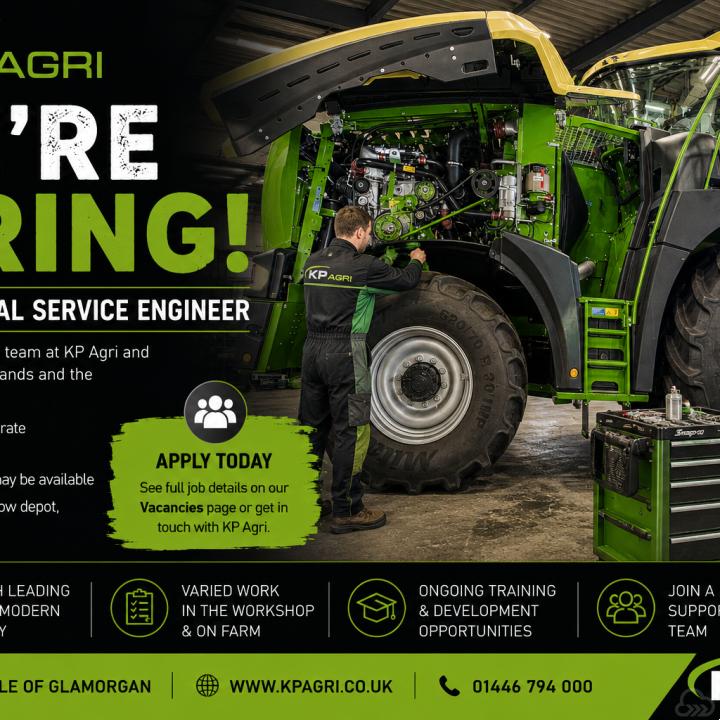 We&rsquo;re Hiring &ndash; Agricultural Service Engineer