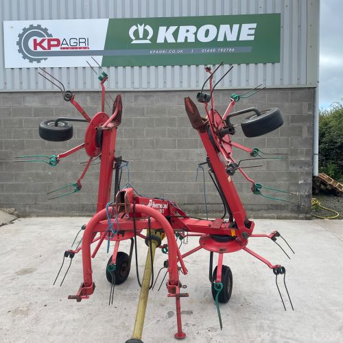Kverneland 8052 Tedder &ndash; 5.2m, 4 Rotor
