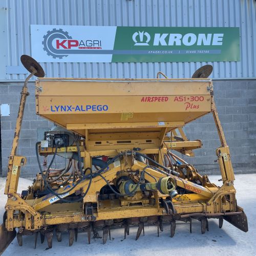 Alpego 3m power harrow combination drill