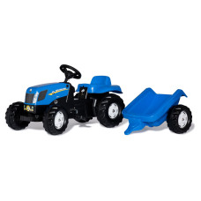 New Holland R01307 Pedal tractor with trailer