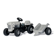 Little Grey Fergie R01494 Pedal tractor with trailer 