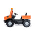 R038237 Pedal tractor, Mercedes Benz, Unimog Service vehicle, orange