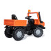 R038237 Pedal tractor, Mercedes Benz, Unimog Service vehicle, orange