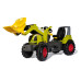R730100 Pedal tractor, Claas Arion 640 with front loader