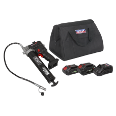 SV20 Series Cordless Grease Gun 20V - 2 Batteries And Free Fan SV20 Series Cordless Grease Gun 20V - 2 Batteries And Free Fan