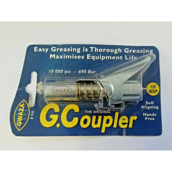 Gwaza Grease Gun Coupler 115mm Gwaza Grease Gun Coupler 115mm