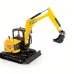B43013 JCB Midi tracked excavator Britains Tractors