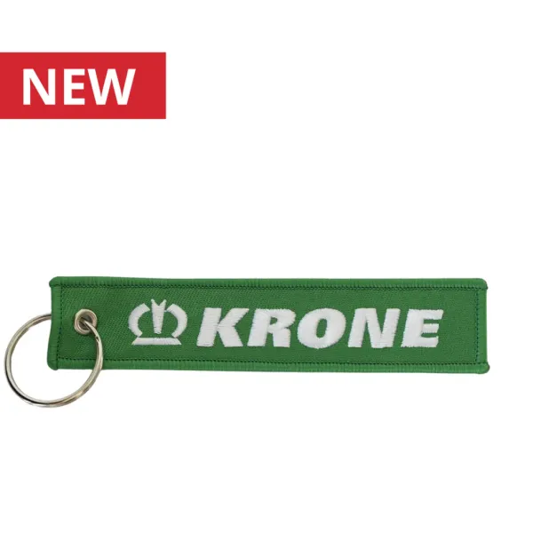 Krone Fabric Keyring 