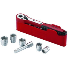 Teng Tools 1/4" Socket Set 6 pt 13 Pieces Teng Tools 1/4" Socket Set 6 pt 13 Pieces