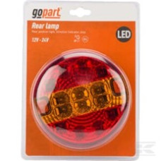 Gopart Rear light LED, round, 12-24V, Ø 140mm Gopart Rear light LED, round, 12-24V, Ø 140mm