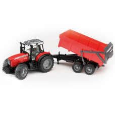 U02045 Massey Ferguson 7480 with trailer Bruder U02045 Massey Ferguson 7480 with trailer Bruder