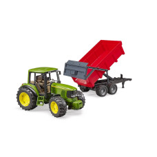U02057 John Deere 6920 with tipping trailer Bruder toys U02057 John Deere 6920 with tipping trailer Bruder toys