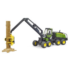 U02135 John Deere 1270G Forest harvester with trunk Bruder toys U02135 John Deere 1270G Forest harvester with trunk Bruder toys
