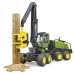 U02135 John Deere 1270G Forest harvester with trunk Bruder toys 