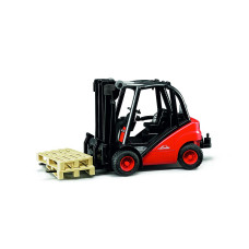 U02511 Linde H35 Forklift + 2 Pallets Bruder U02511 Linde H35 Forklift + 2 Pallets Bruder