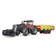 U03198 Case IH Optum 300 CVX with front loader and trailer U03198 Case IH Optum 300 CVX with front loader and trailer