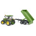 U02108 John Deere 5115M with trailer Bruder