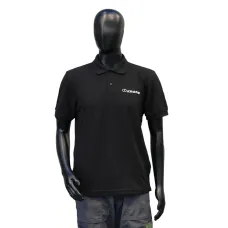 Krone Black Polo Top Krone Black Polo Top