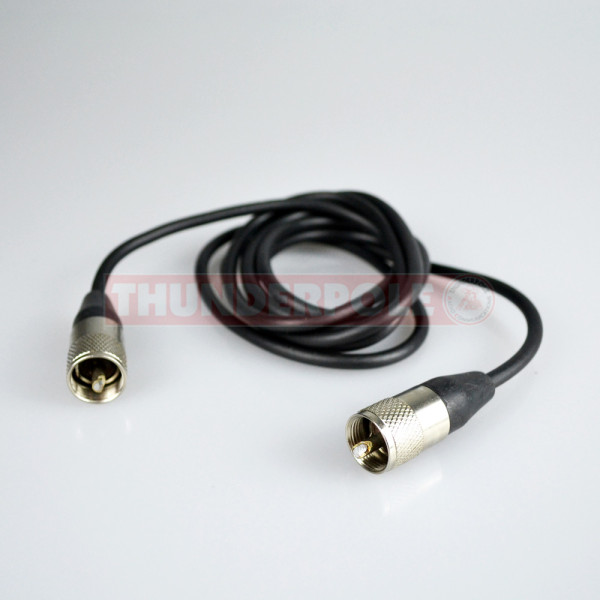 Thunderpole PL259 2m Patch Lead - RG58 Thunderpole PL259 2m Patch Lead - RG58