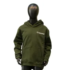 Krone Childrens Green Big X Hoodie Krone Childrens Green Big X Hoodie