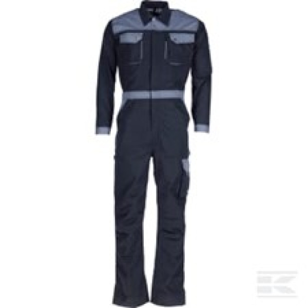 Kramp Overalls, size 5XL, black/grey Kramp Overalls, size 5XL, black/grey