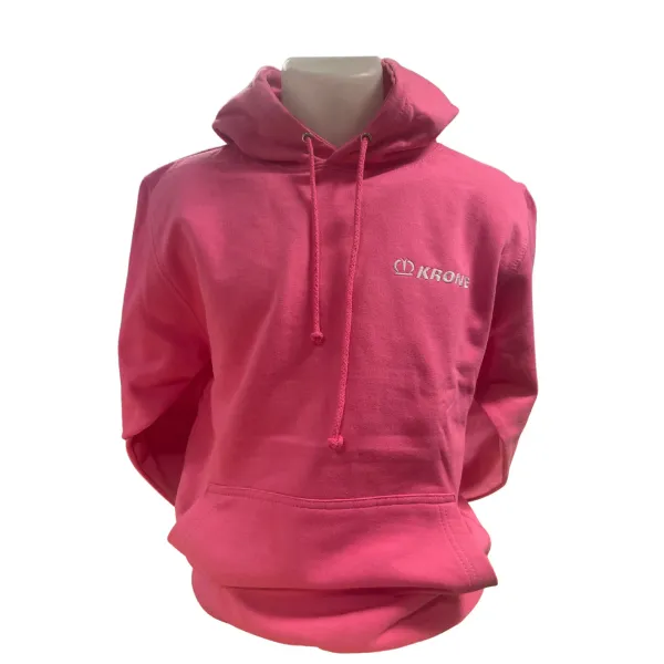 Krone Pink Big X Hoodie Krone Pink Big X Hoodie