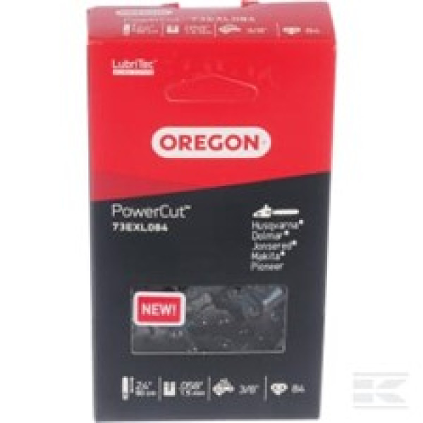 Oregon Saw chain 3/8" 1.5mm 84 DL right angle chisel