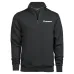 Krone Grey Quater Neck Zip up Sweater Krone Grey Quater Neck Zip up Sweater