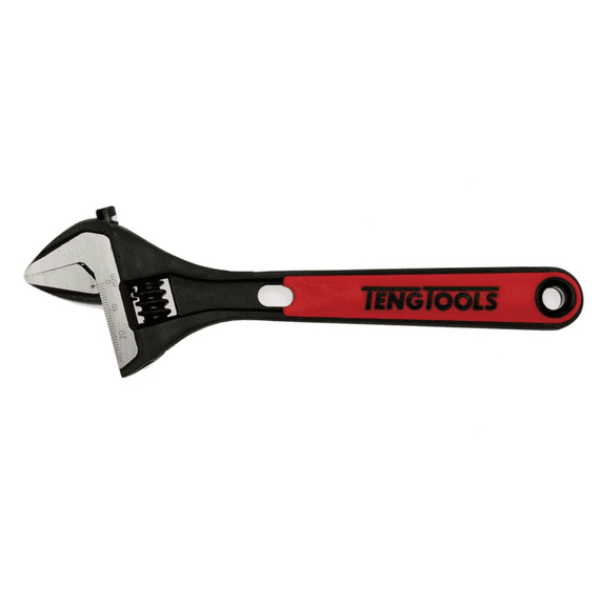 Teng Tools 4003IQ 8" Adjustable Wrench with Bi-Material Grip Teng Tools 4003IQ 8" Adjustable Wrench with Bi-Material Grip